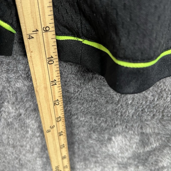 OKC Thunder Adidas NBA Basketball Shorts Black Neon Green Medium Limited Edition - Picture 6 of 12